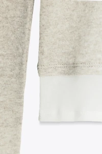 T-SHIRT EFFET DOUBLE