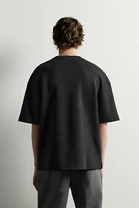 RELAXED FIT INTERLOCK SWEATSHIRT