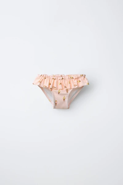 1-6 YEARS/ ICE CREAM PRINT SWIM BOTTOMS