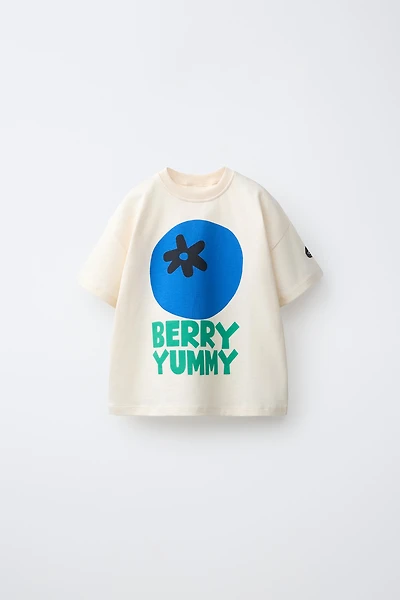 T-SHIRT À IMPRIMÉ FRUITS