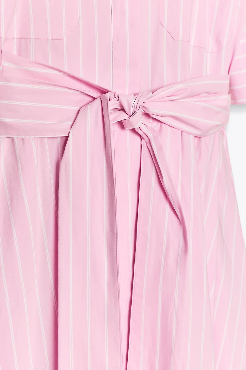 ZW COLLECTION POPLIN SHIRT DRESS