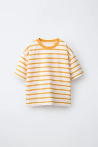 HEAVY WEIGHT STRIPED T-SHIRT