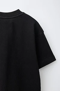 WASHED-EFFECT POCKET T-SHIRT