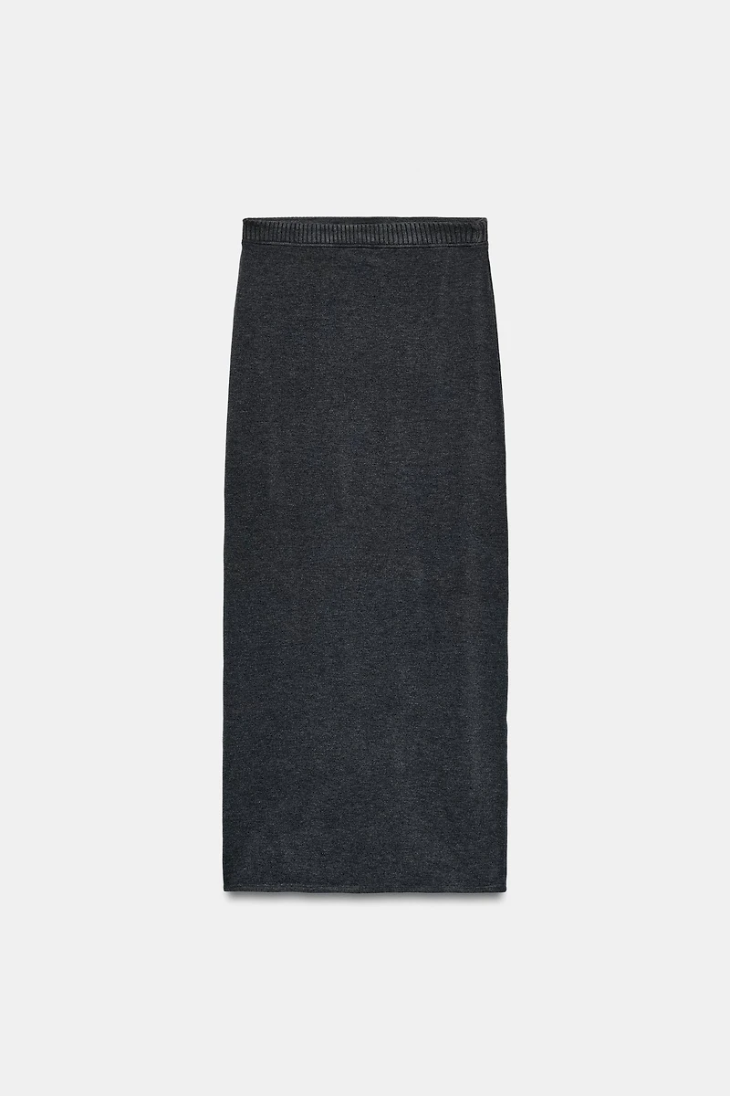 SOFT STRAIGHT SKIRT