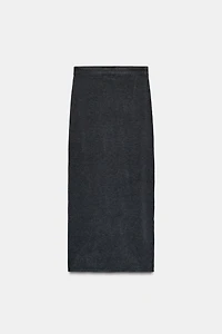 SOFT STRAIGHT SKIRT