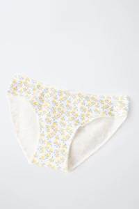 6-14 ANS/ LOT DE SIX CULOTTES CITRONS