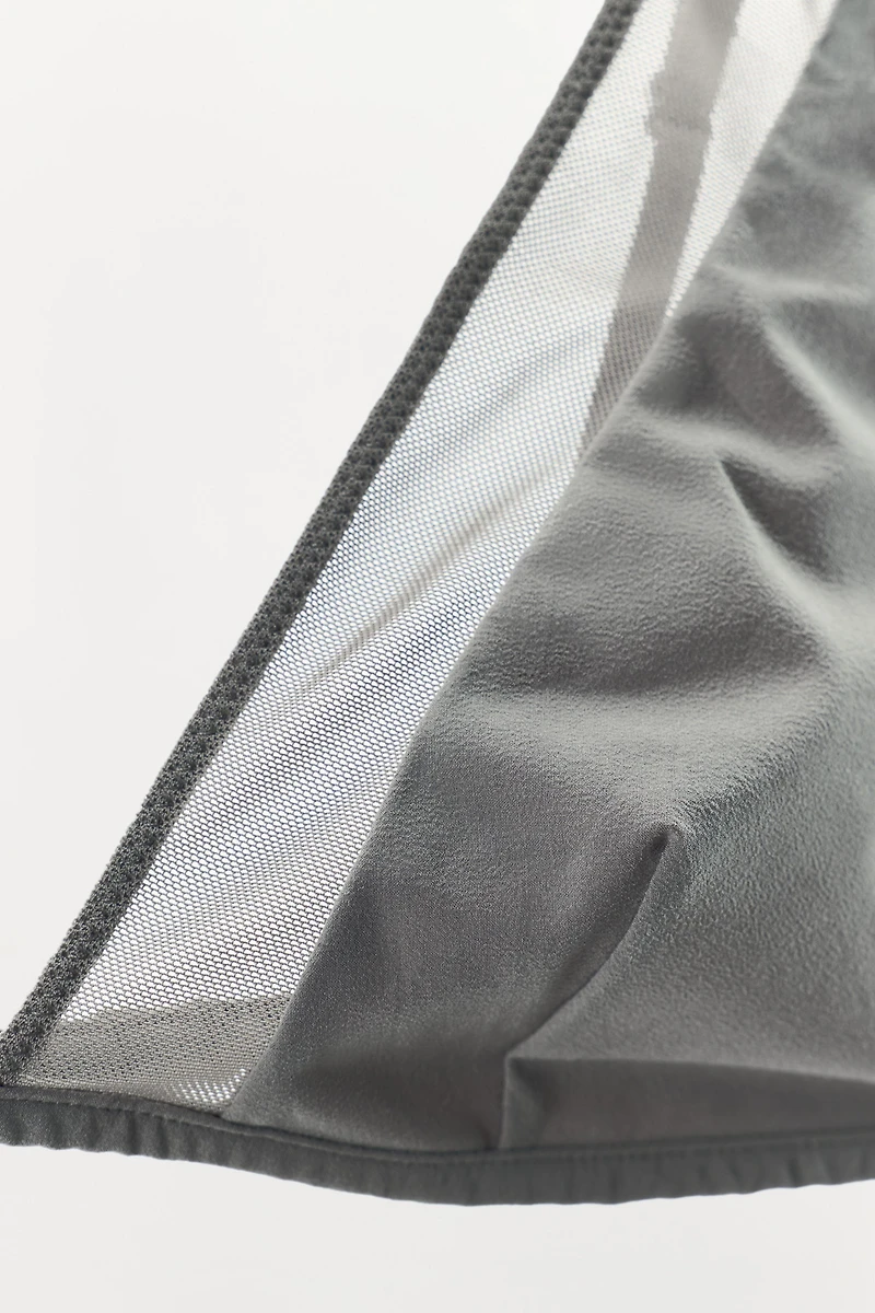 COMBINATION TULLE TRIANGLE BRA