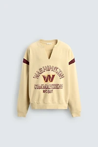 NFL WASHINGTON COMMANDERS OPENING NECK SWEATSHIRT