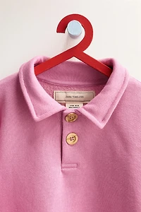 ZARA TIMELESS - PLAIN POLO NECK SWEATSHIRT
