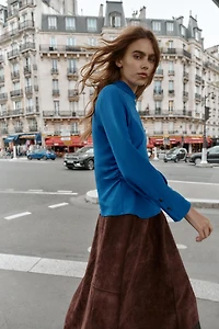 BLOUSE DRAPÉE