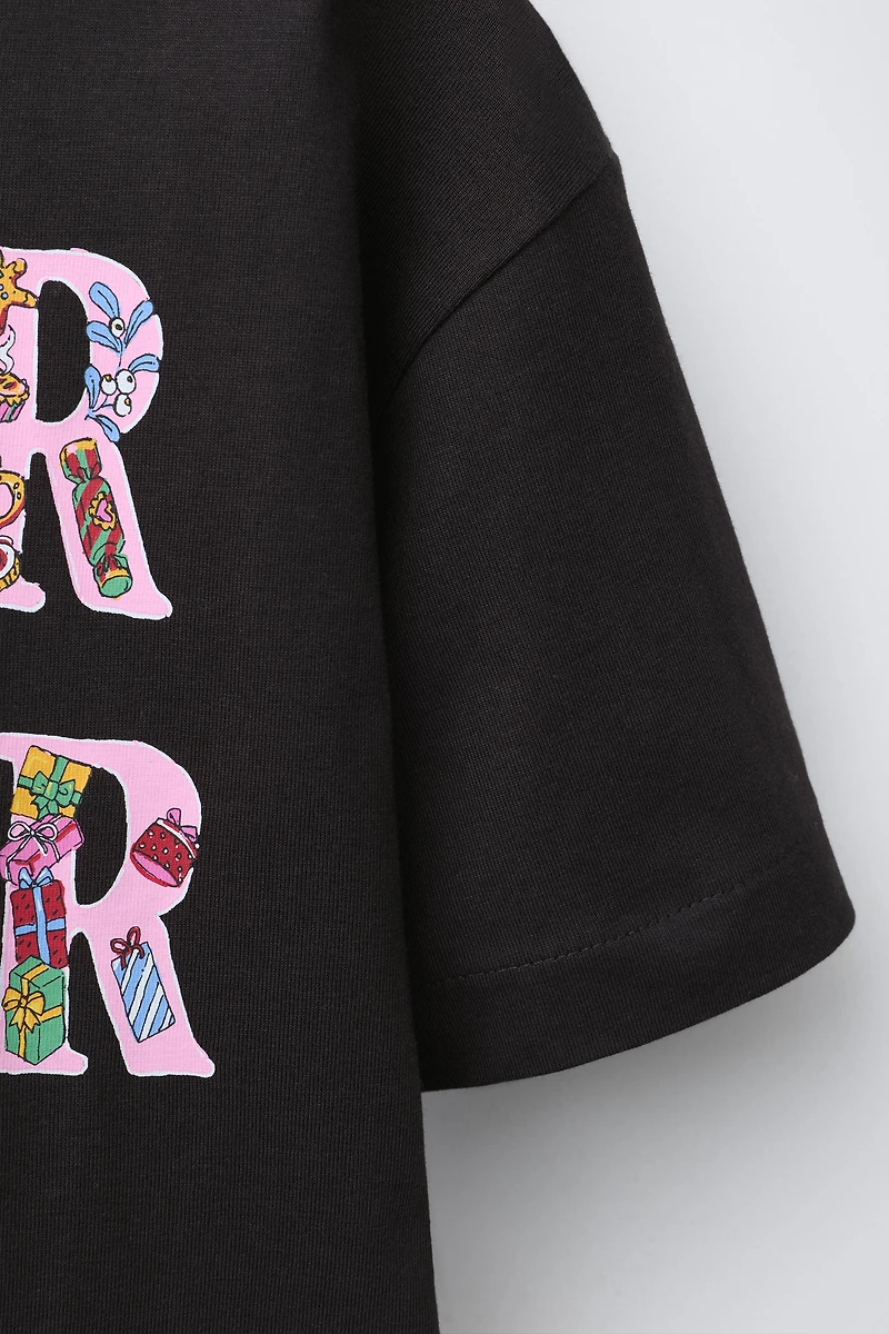 PRINTED COTTON T-SHIRT