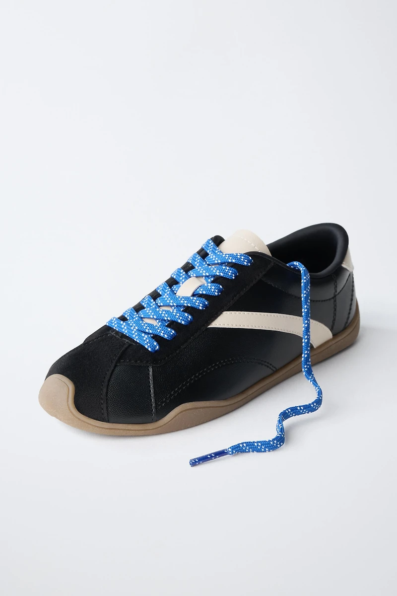 RETRO CONTRAST SNEAKERS
