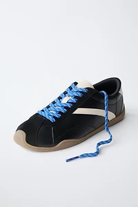 RETRO CONTRAST SNEAKERS