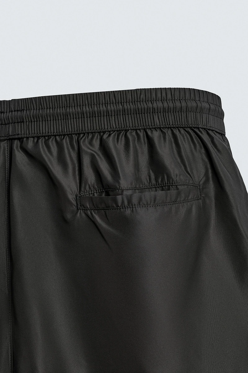 AARON LEVINE X ZARA MID-LENGTH SWIM SHORTS