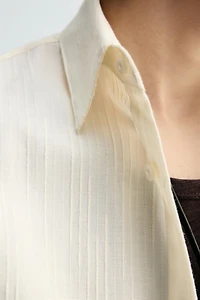 TEXTURED STRIPED SHIRT