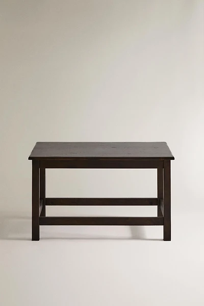 WOODEN SIDE TABLE