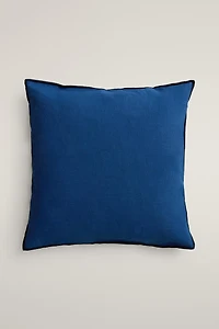 OVERLOCK THROW PILLOW COVER
