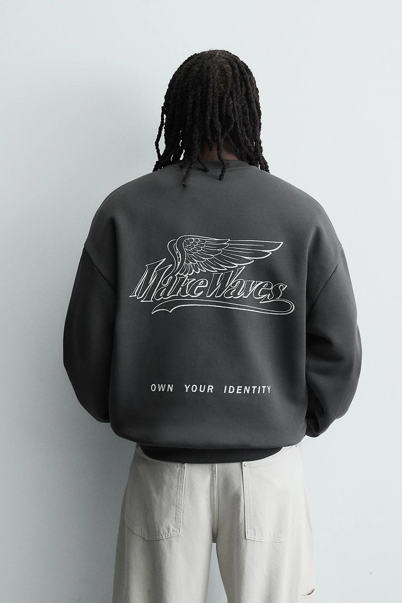 SWEAT IMPRIMÉ combiné