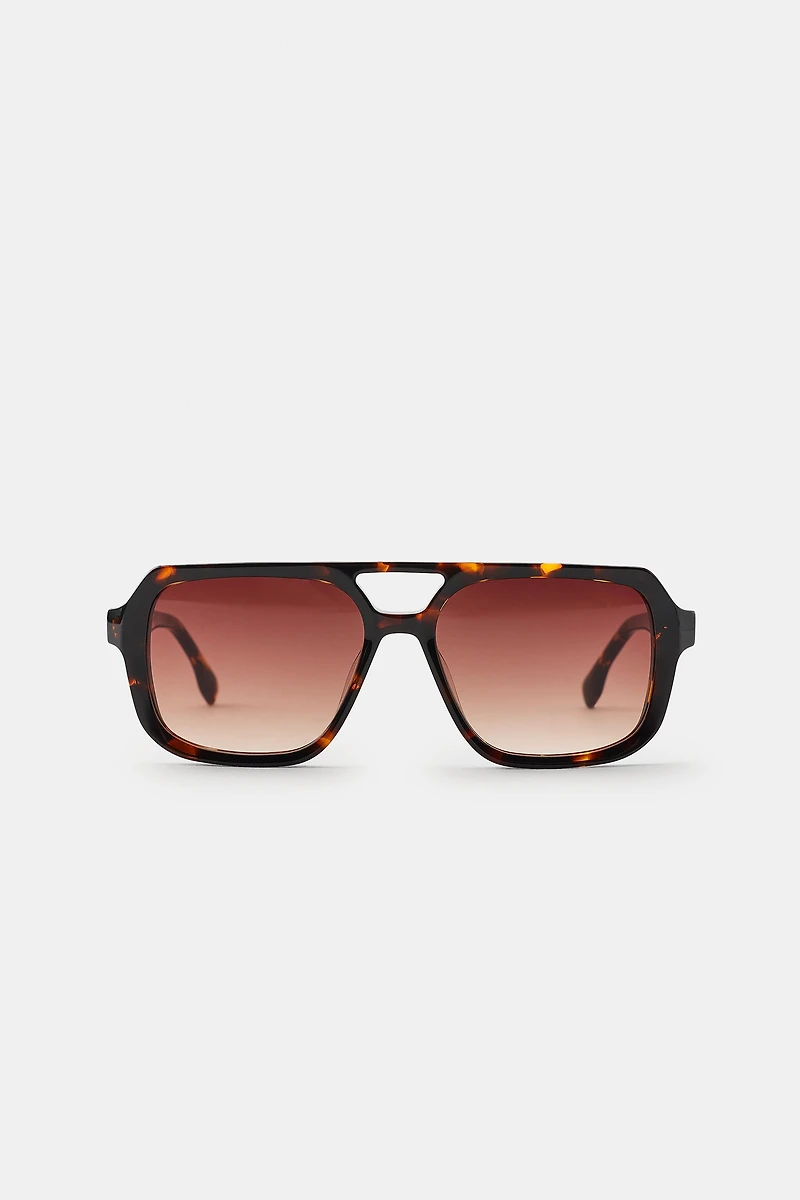 AVIATOR ACETATE SUNGLASSES