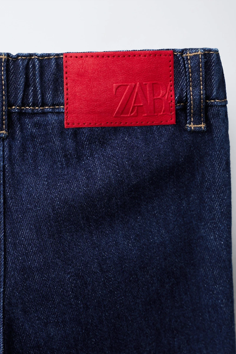 WAVE TRIM POCKET CULOTTE JEANS
