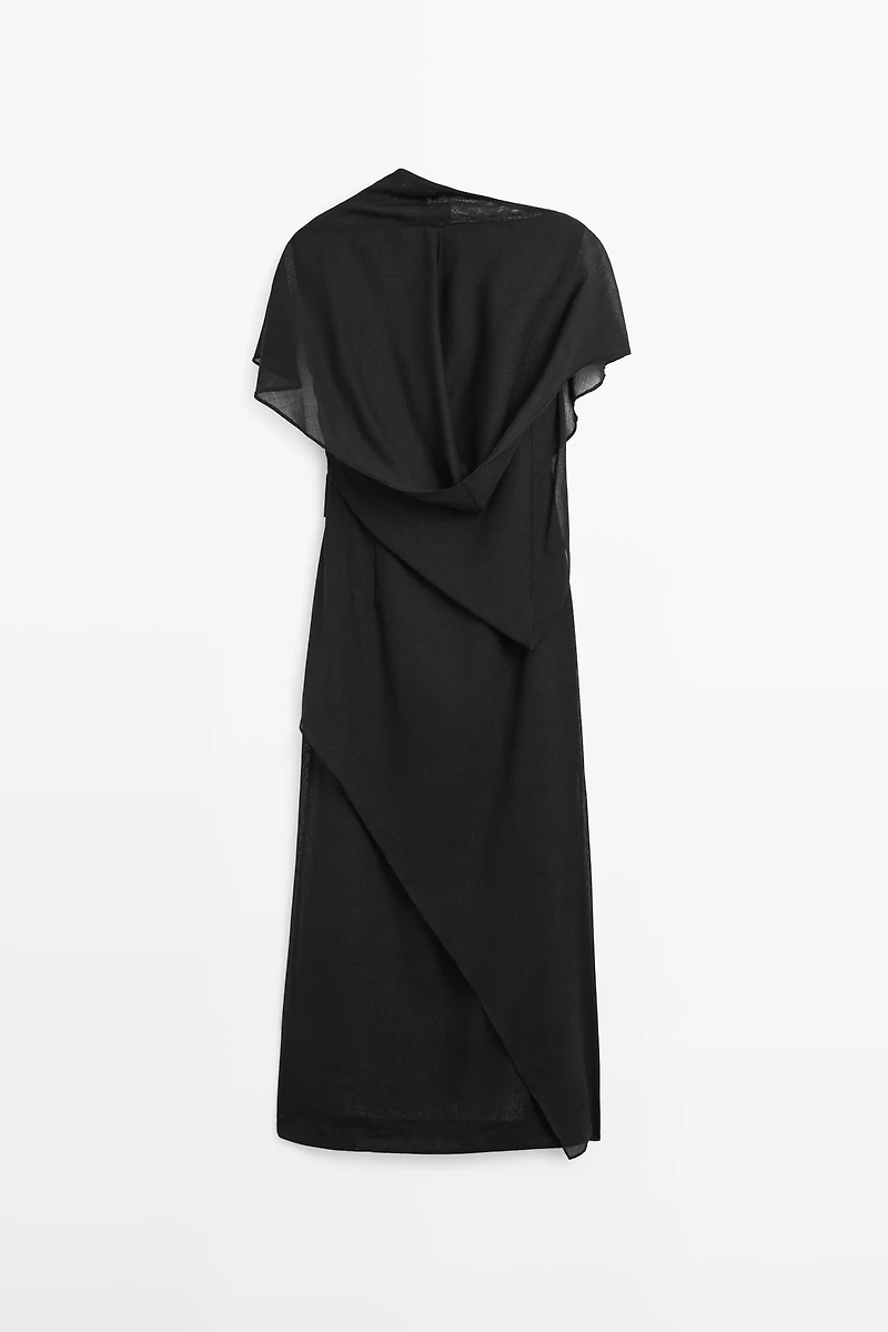Robe midi à capuche - STUDIO