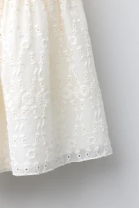 EMBROIDERED MIDI SKIRT
