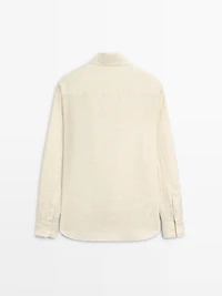 100% linen shirt