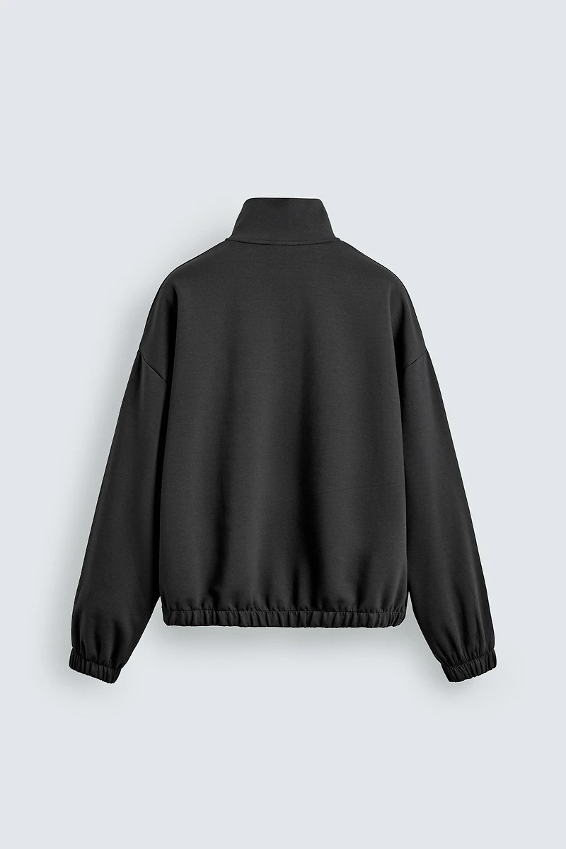 PRINTED SHIELD SWEATSHIRT