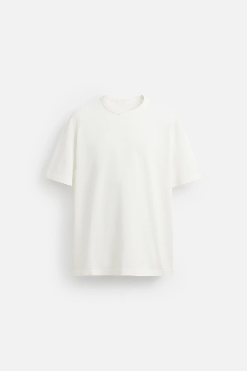 HEAVYWEIGHT BASIC RIBBED T-SHIRT