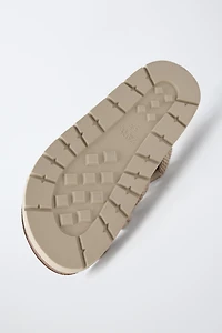 ROPE DESIGN LEATHER SANDALS