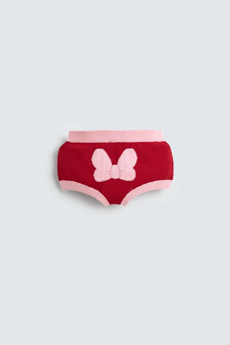 100% CASHMERE KNIT SHORTS HARRY LAMBERT FOR ZARA X DISNEY