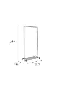 PORTE-VÊTEMENTS EN BOIS D'ACACIA