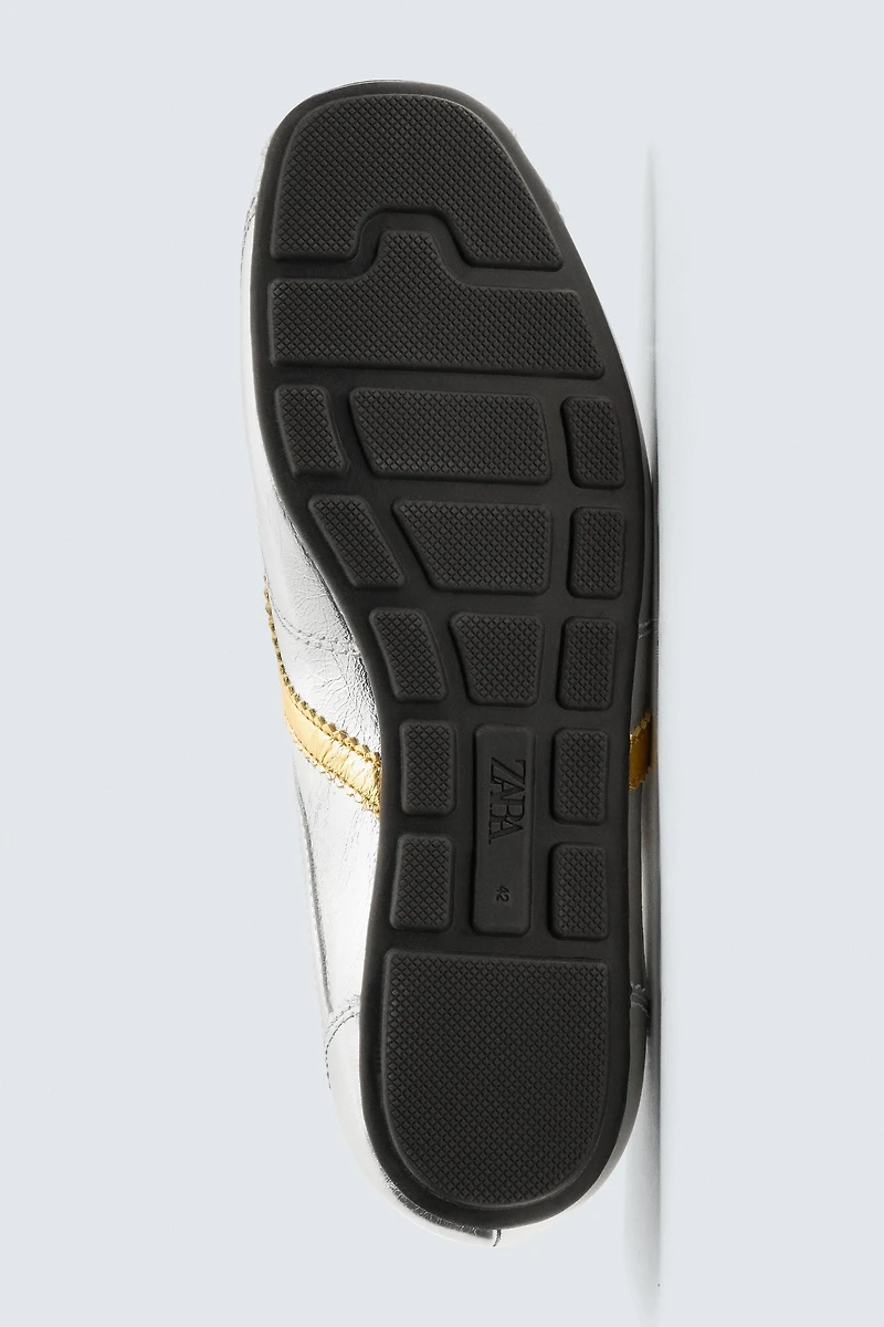 LEATHER TRAINERS HARRY LAMBERT FOR ZARA X DISNEY