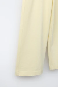 HEAVY JUMPER WIDE LEG PANTS