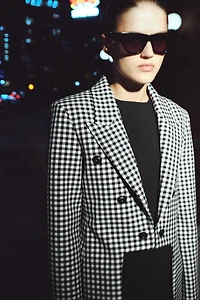 ZW COLLECTION ASYMMETRIC BLAZER