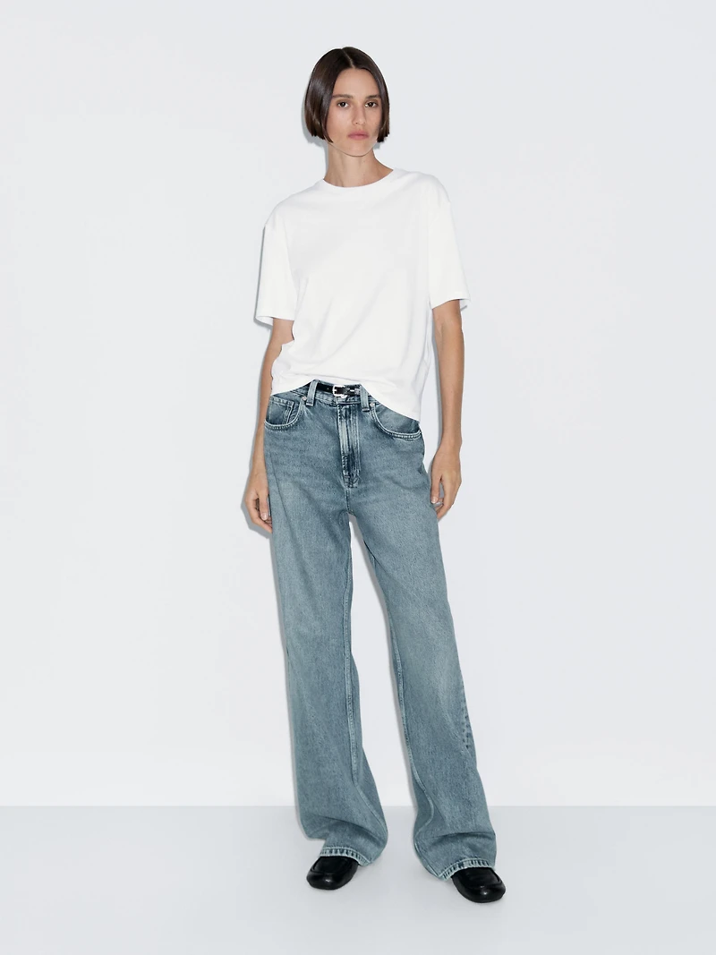 T-shirt manches courtes couture dos