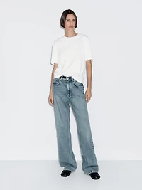T-shirt manches courtes couture dos