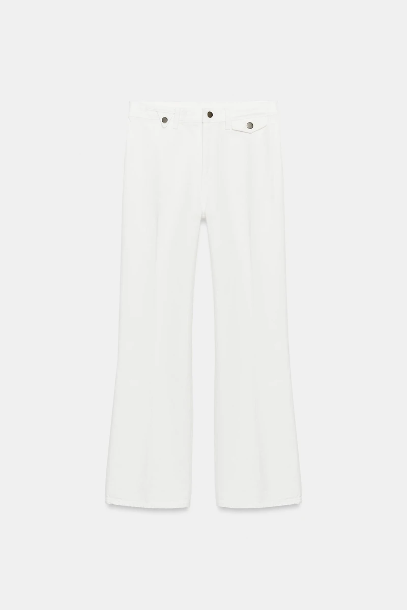 ZW COLLECTION HIGH-WAIST FLARE JEANS