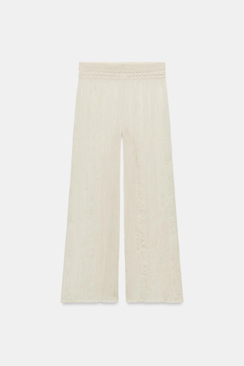 CROCHET COMBINATION PANTS