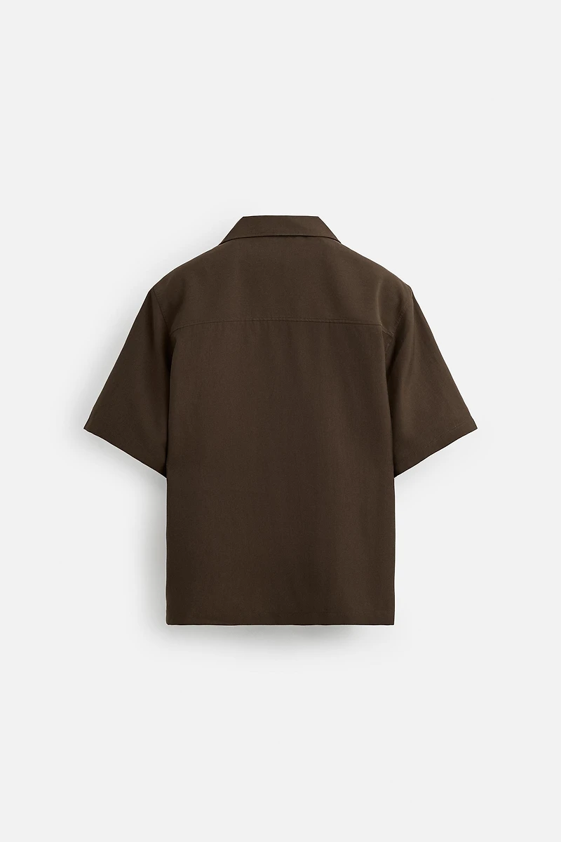 CHEMISE FLUIDE COUPE DÉCONTRACTÉE