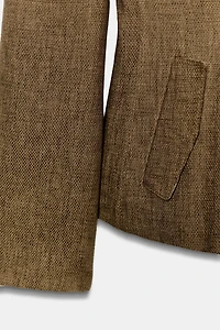 ZW COLLECTION LINEN BLEND BLAZER