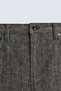 BRUSHED STRAIGHT FIT JEANS