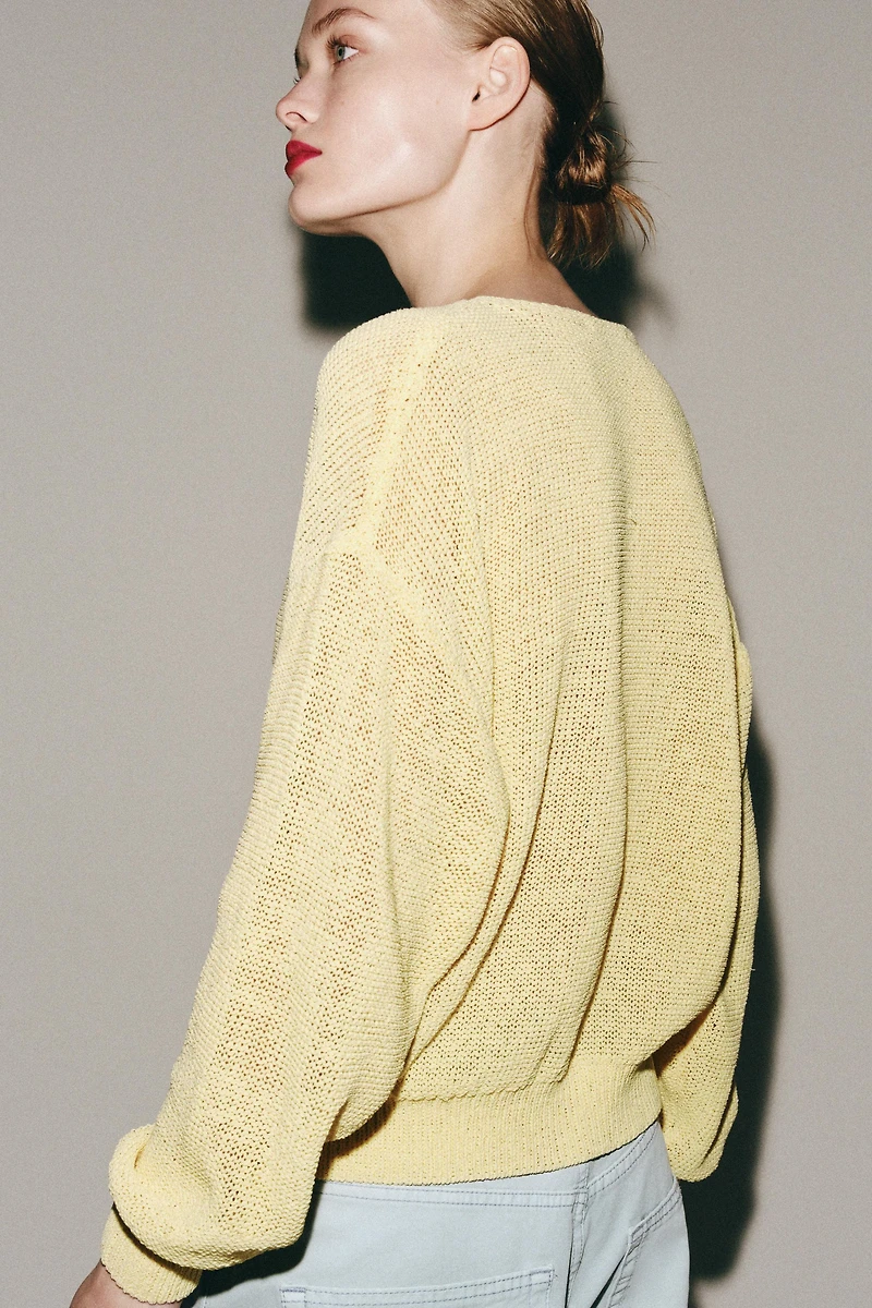 RUSTIC KNIT JACKET
