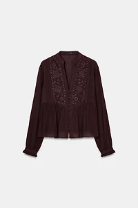 EMBROIDERED BLOUSE
