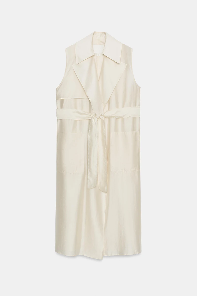 ZW COLLECTION LONG FLOWY VEST