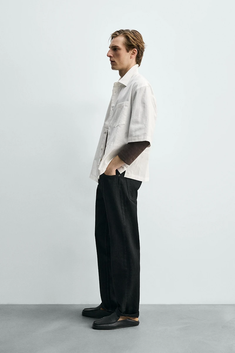 RELAXED FIT COTTON SHIRT