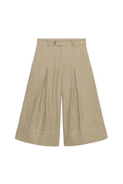 ZW COLLECTION WIDE-LEG LINEN PANTS