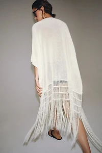 FRINGED KNIT TUNIC