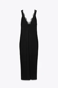 COMBINATION LACE DRESS