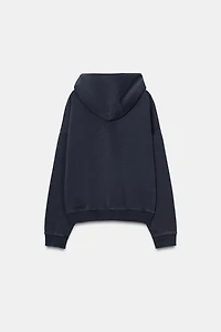 WASHED EFFECT HOODIE